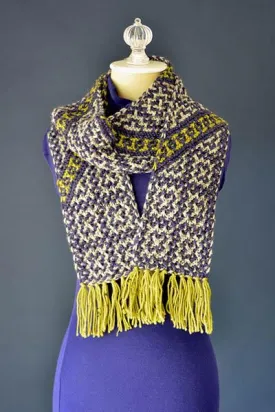 Bias Mosaic Scarf