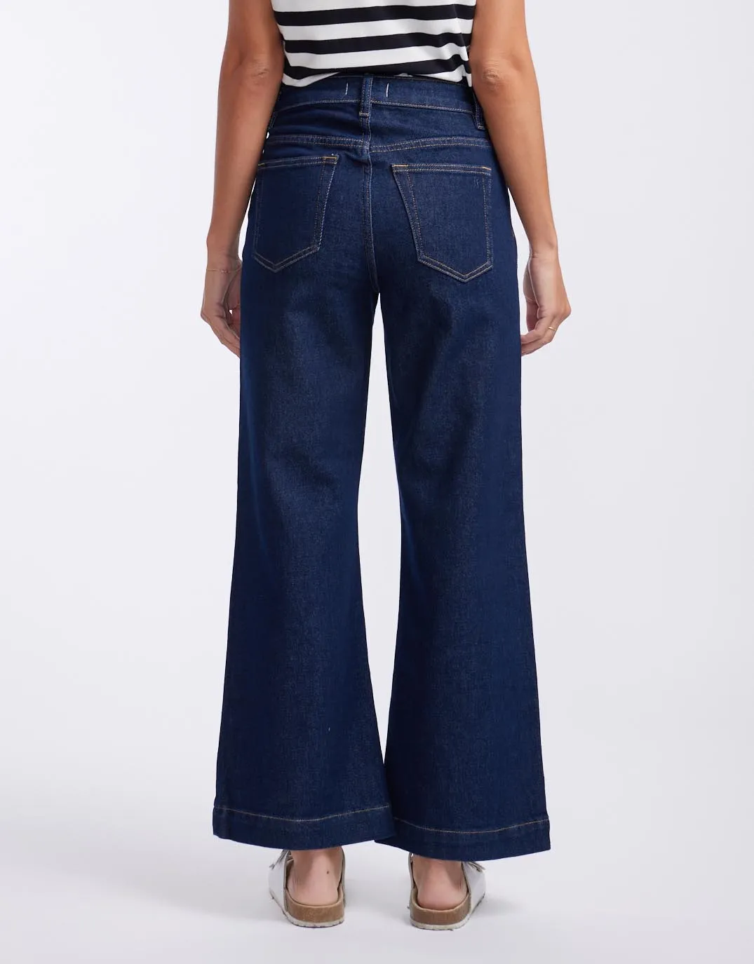 Freya Wide Leg Jeans - Indigo