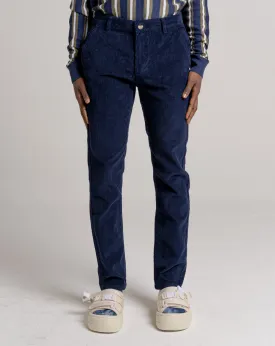 KOBI MEN'S CORDUROY TROUSERS - NAVY