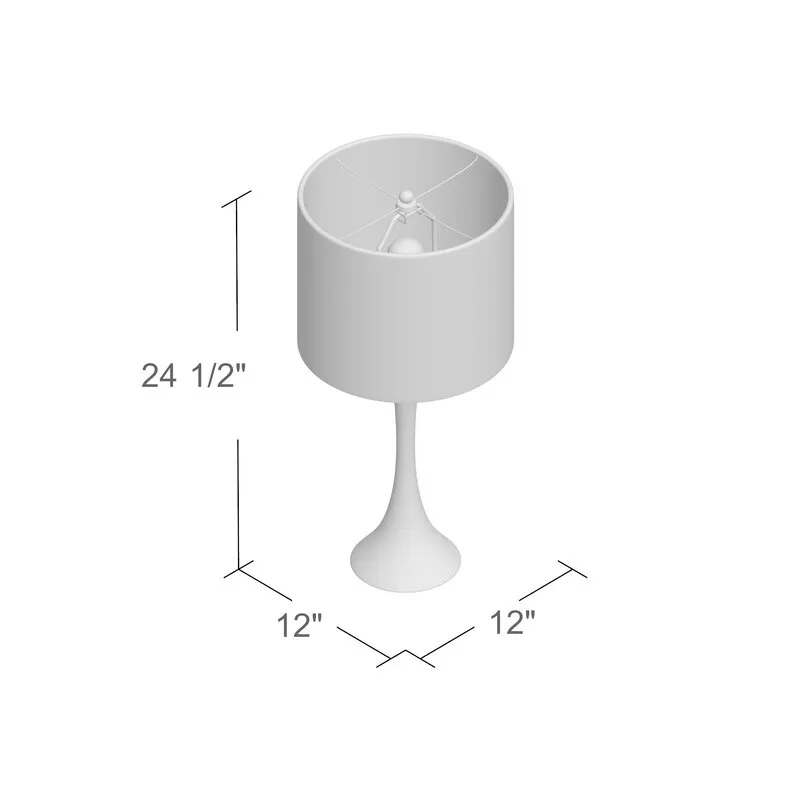 Lander 2 Pcs 24.25" Standard Table Lamp Set