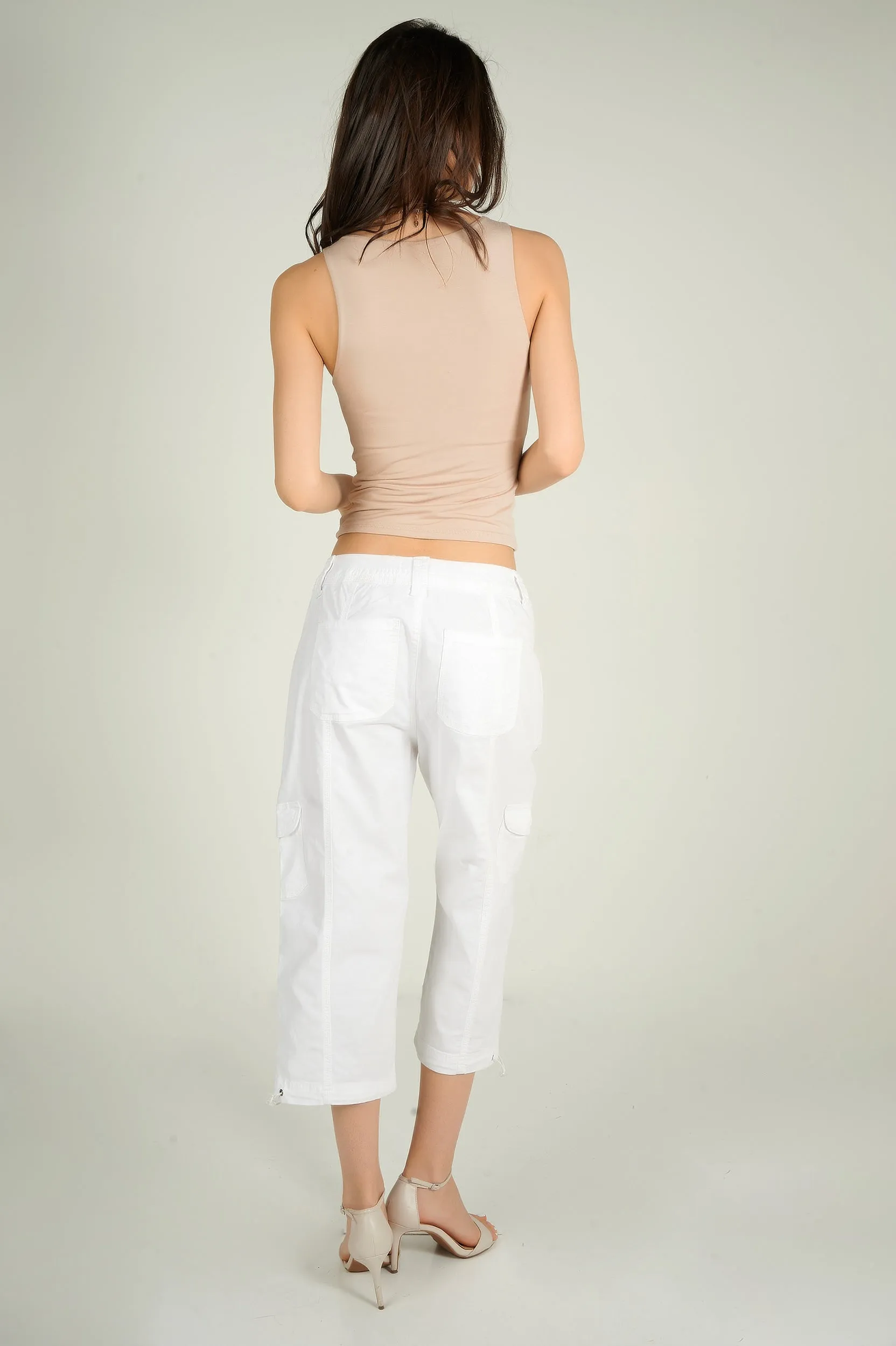 Pantalon capri cargo - 8266018 - (E-C16)