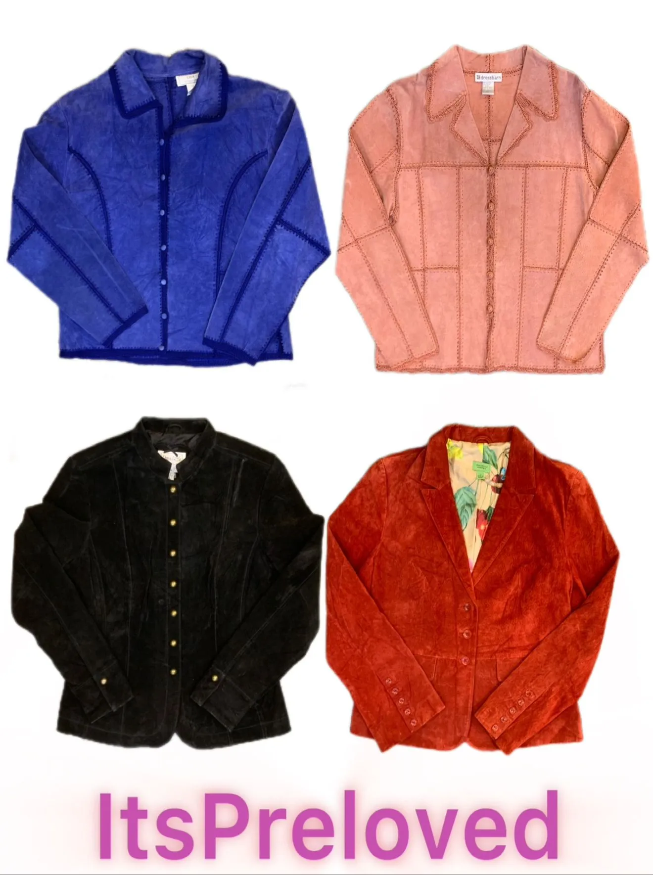 Shaded Suede Jackets Mix(RX-826)