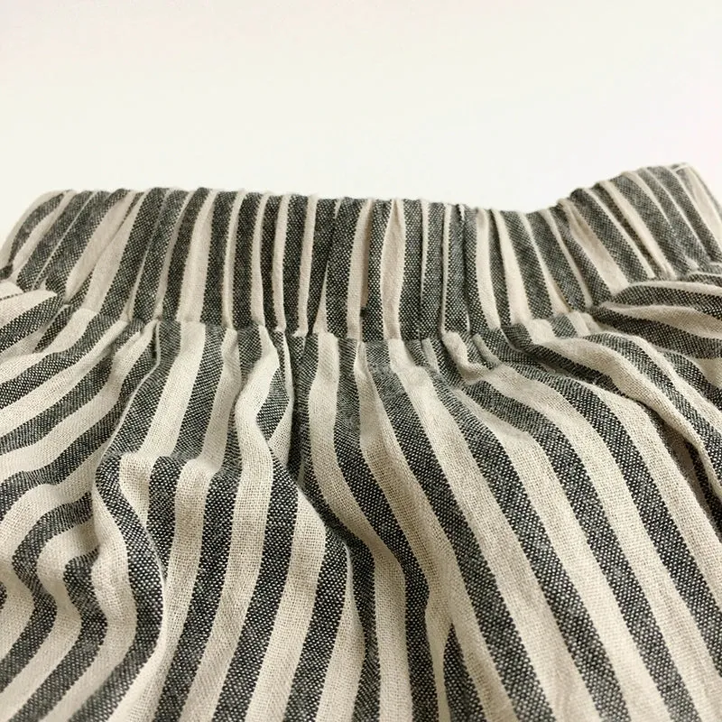 Striped Peg-Top Children's Shorts