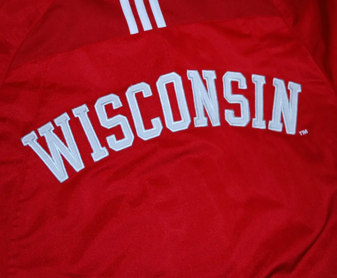 Vintage Wisco Adidas Zip Up